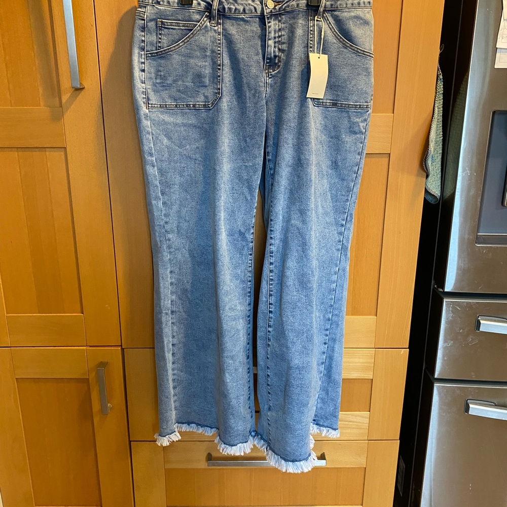 Blue Flare Wide Leg Jeans Women’s XXL